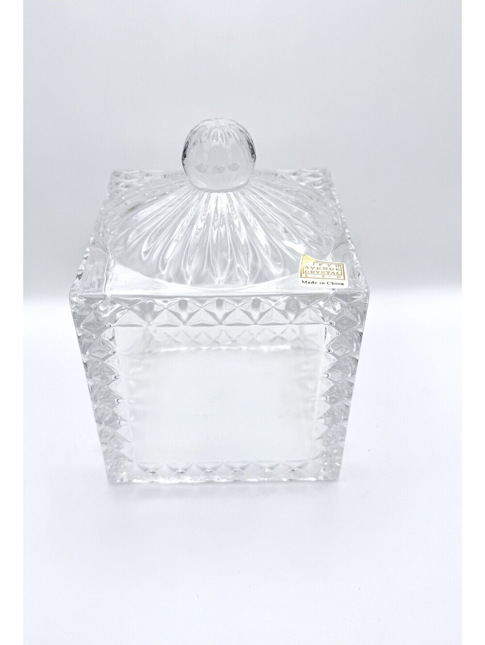 Godinger Shannon Crystal Revolving Photo Cube Replacement Lid Saks Fifth Avenue